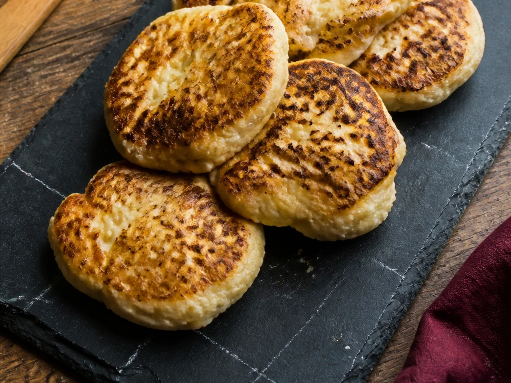 Сырники с бананом — готовое блюдо