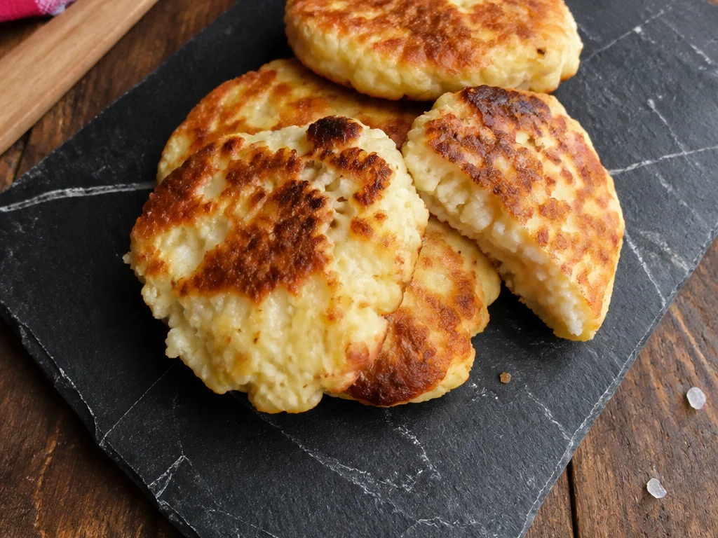 Сырники с яблоком — готовое блюдо