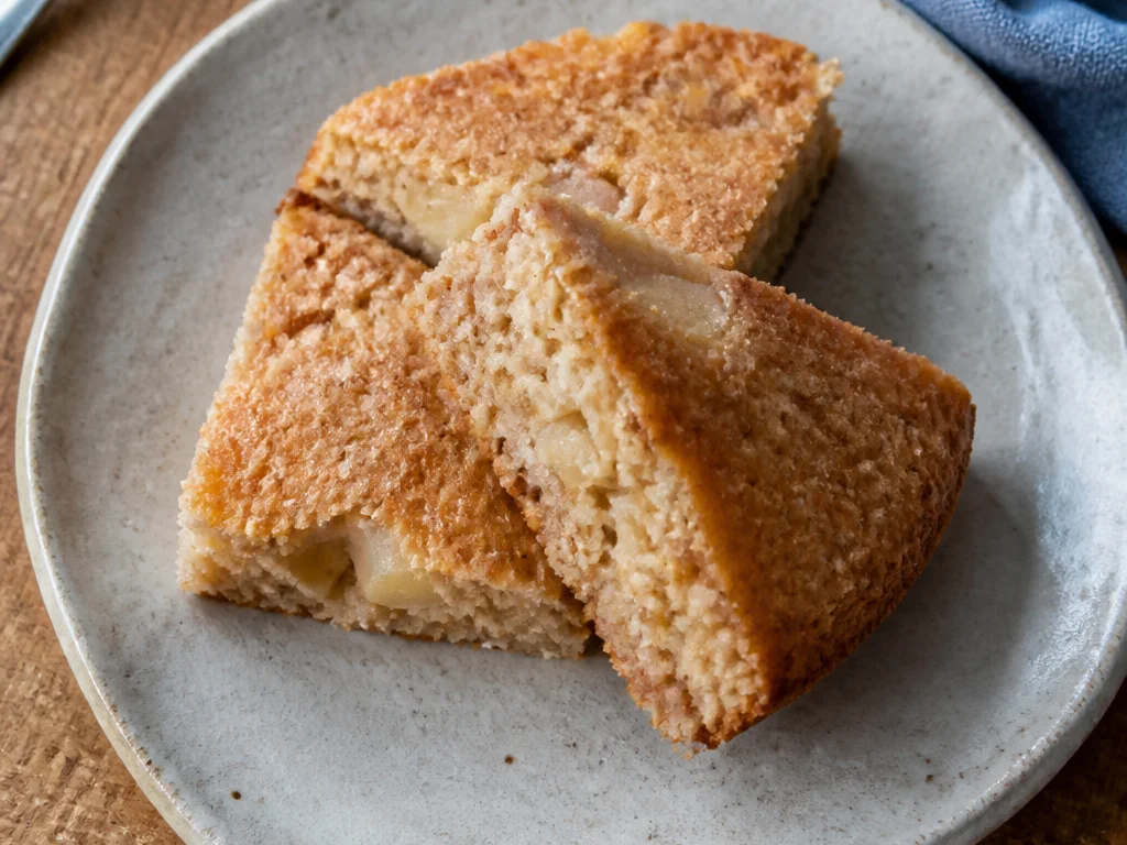 Манник с яблоком и корицей — готовое блюдо