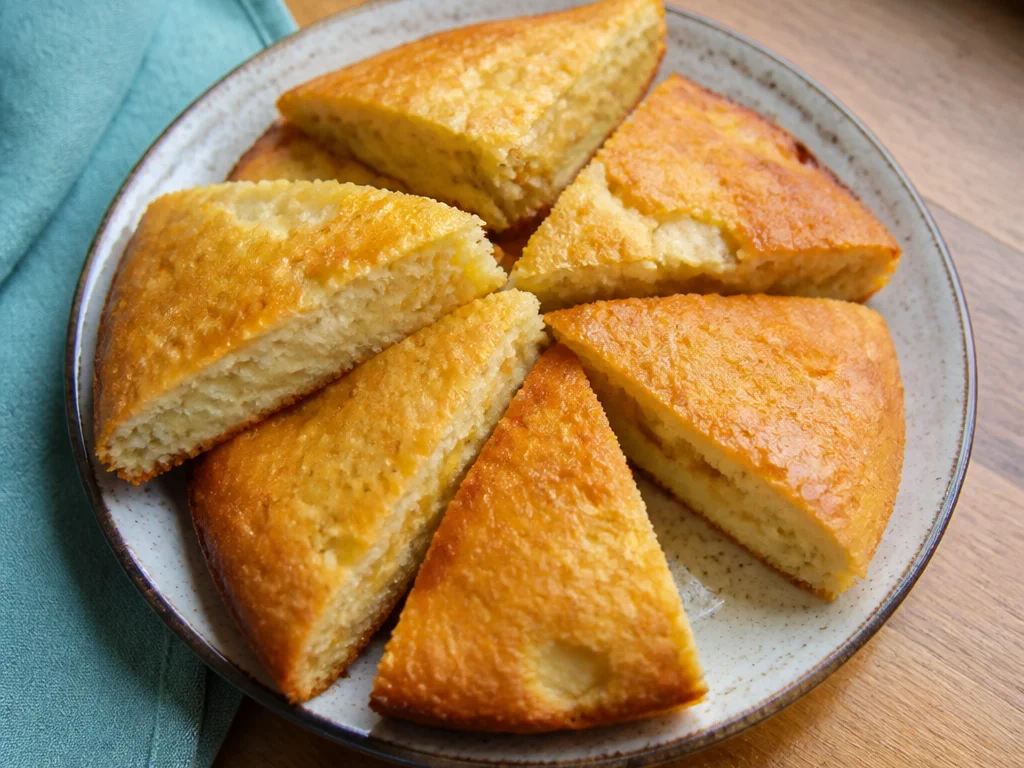 Манник с грушей — готовое блюдо