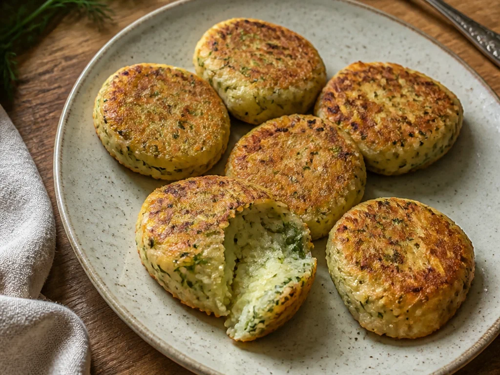 Картофельные крокеты с укропом — готовое блюдо