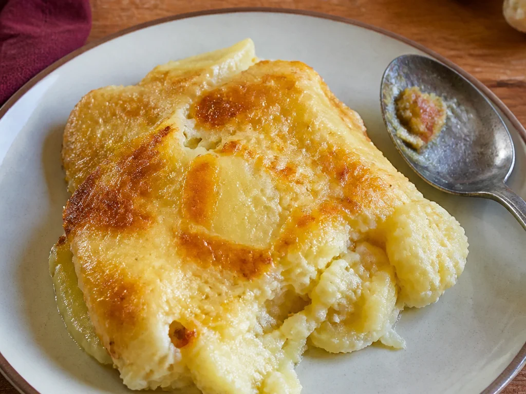 Картофельная запеканка с цветной капустой и сыром — готовое блюдо