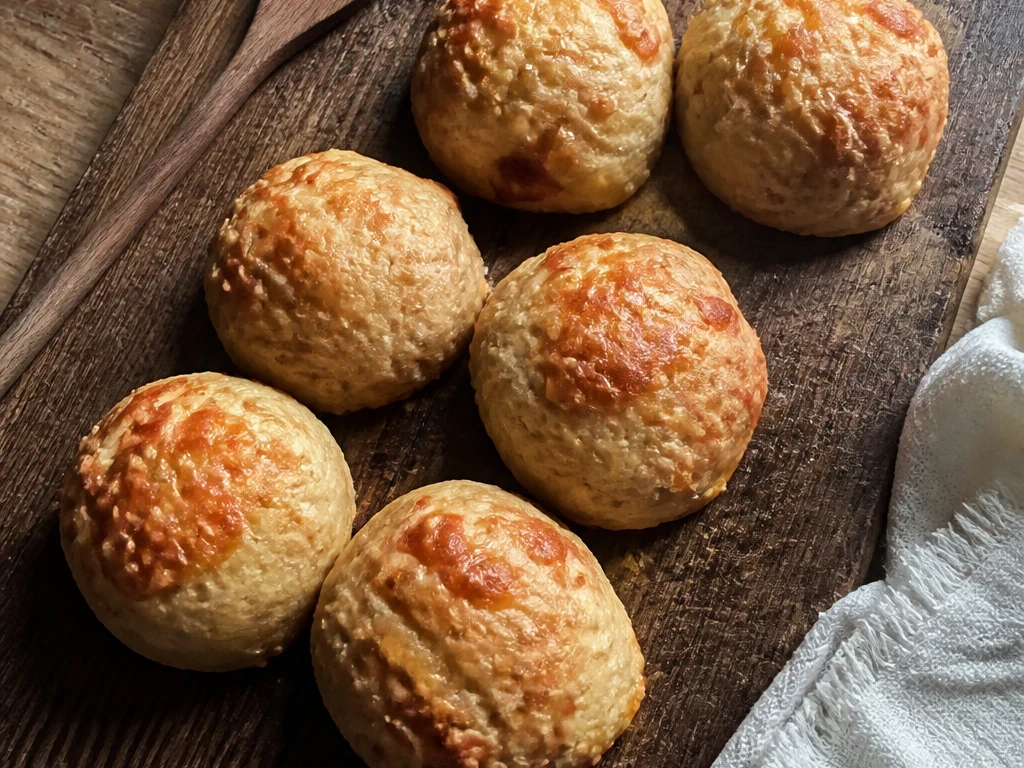 Домашние булочки с сыром — готовое блюдо