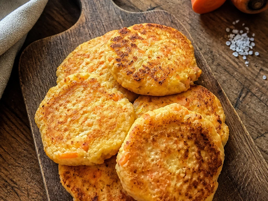 Сырники с морковью — готовое блюдо